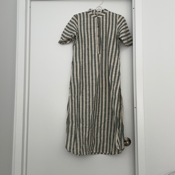 Striped cotton co-ord set - Picture 4 of 5